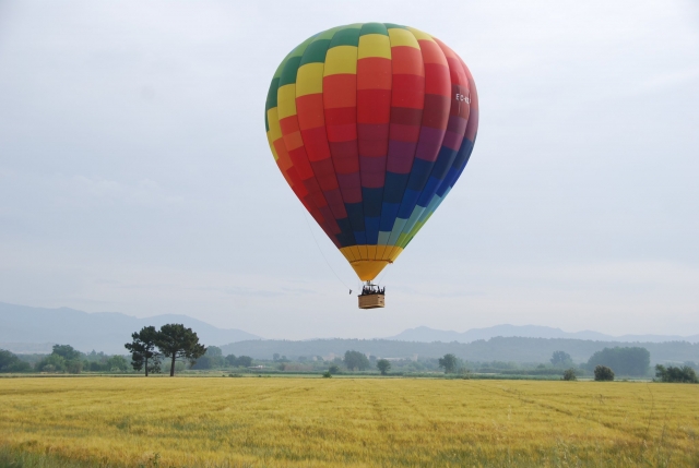  flying through the countryside 